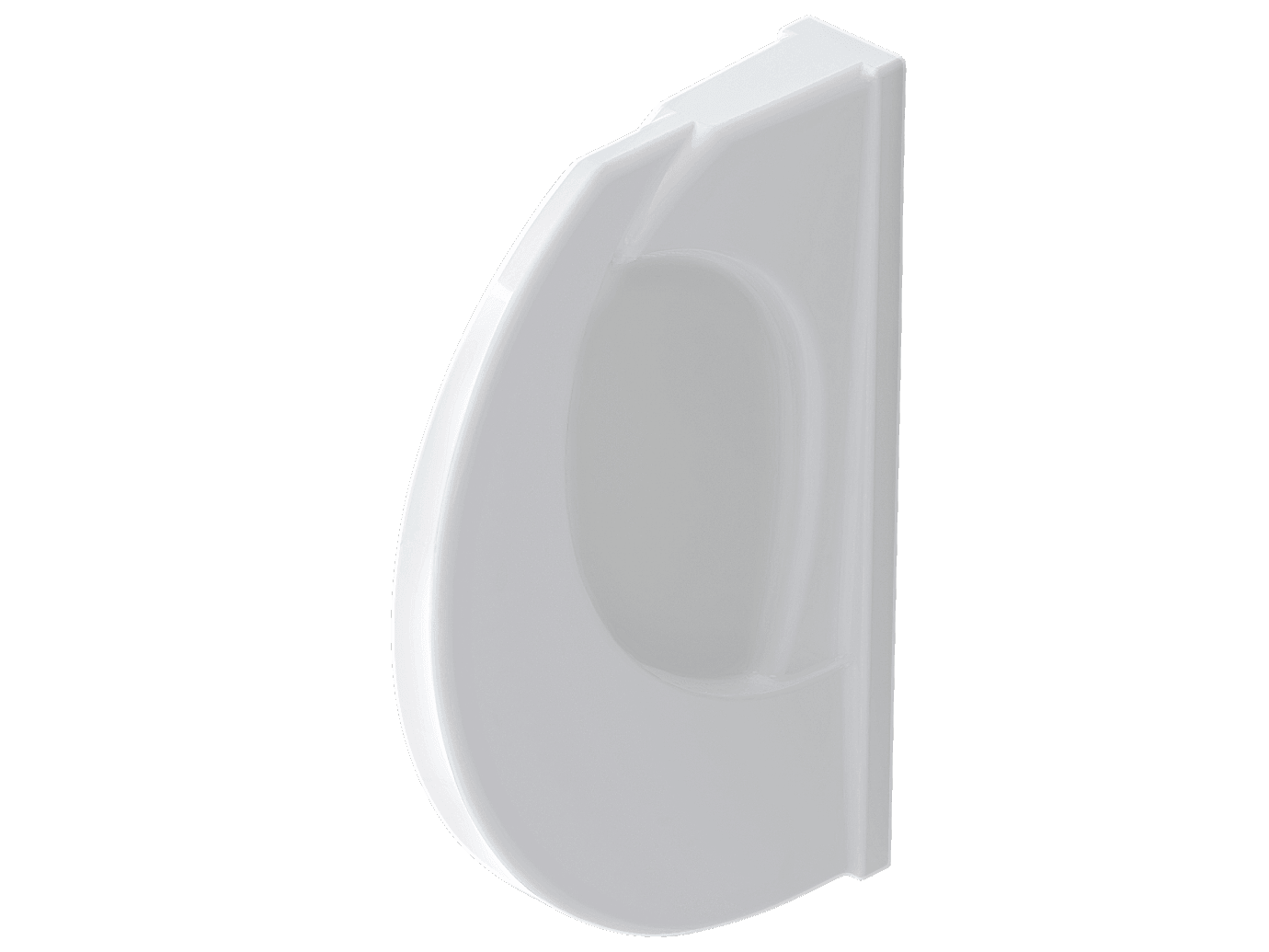Oval Pisuar Ara Bölme